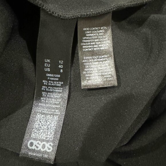 ASOS Black Button-Down Dress - Picture 5 of 5